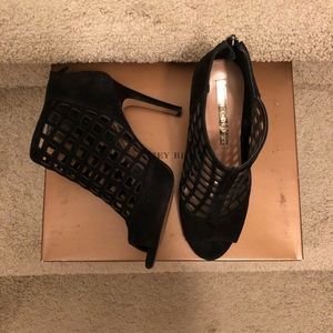 Audrey Brooke Shoes - Black Heeled Booties Audrey Brooke Shoes - Black Heeled Booties